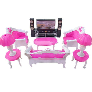 Dolls Accessories Pretend Play Furniture Set Toys