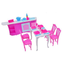 Load image into Gallery viewer, Dolls Accessories Pretend Play Furniture Set Toys