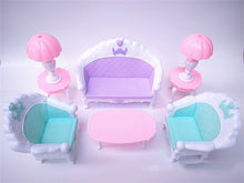 Load image into Gallery viewer, Mini Furniture Living Room for Barbie Dolls